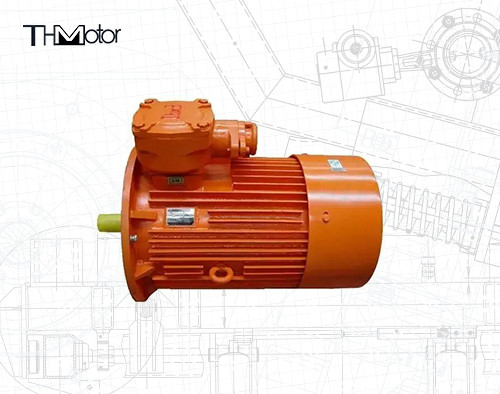 380-440V IMB3 Flameproof Electric Motor -15℃ To 40℃ Ambient Temperature 200 KW