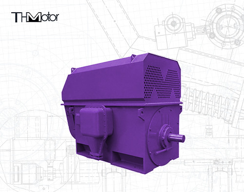 2500KW High Voltage AC Motor With Low Vibration Level For Industrial