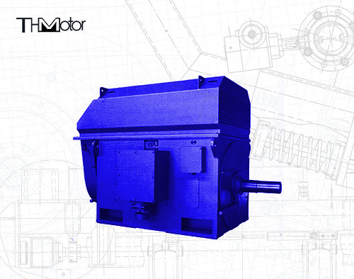 Long Lifespan High Voltage AC Motor Air Cooled For Industrial Needs