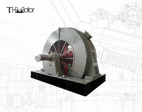 IP55 Rated AC Synchronous Motor with 4 Poles and IEC Standard Mining