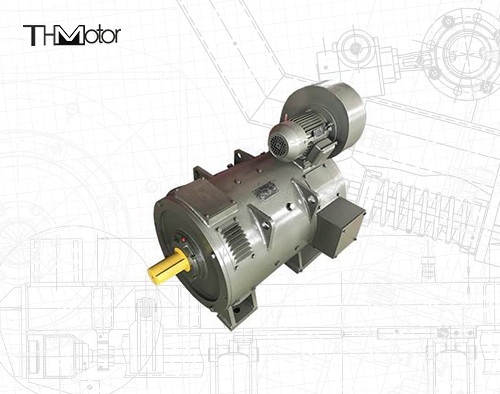 Rolling Mill Auxiliary Drive High Voltage DC Motor 900RPM IP23 IP44