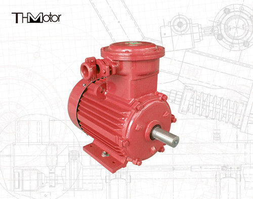 VVVF Speed Regulation Flameproof Electric Motor 380-440V Voltage Rating IMB3