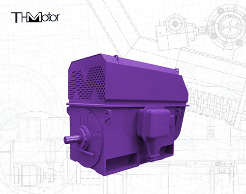 2500KW High Voltage AC Motor With Low Vibration Level For Industrial