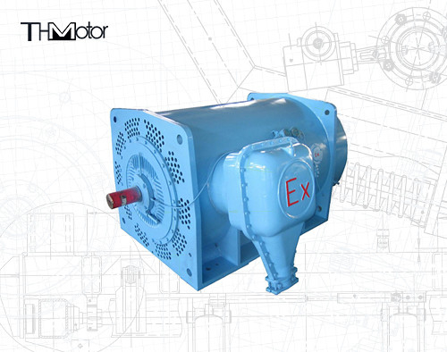 High Efficiency IE2 Flameproof Electric Motor Asynchronous 3 Phase 3600rpm