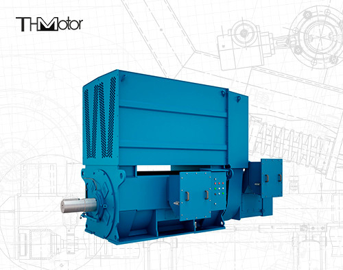2200kw Fabricated Steel High Torque Wound Rotor Induction Motor B3 V1